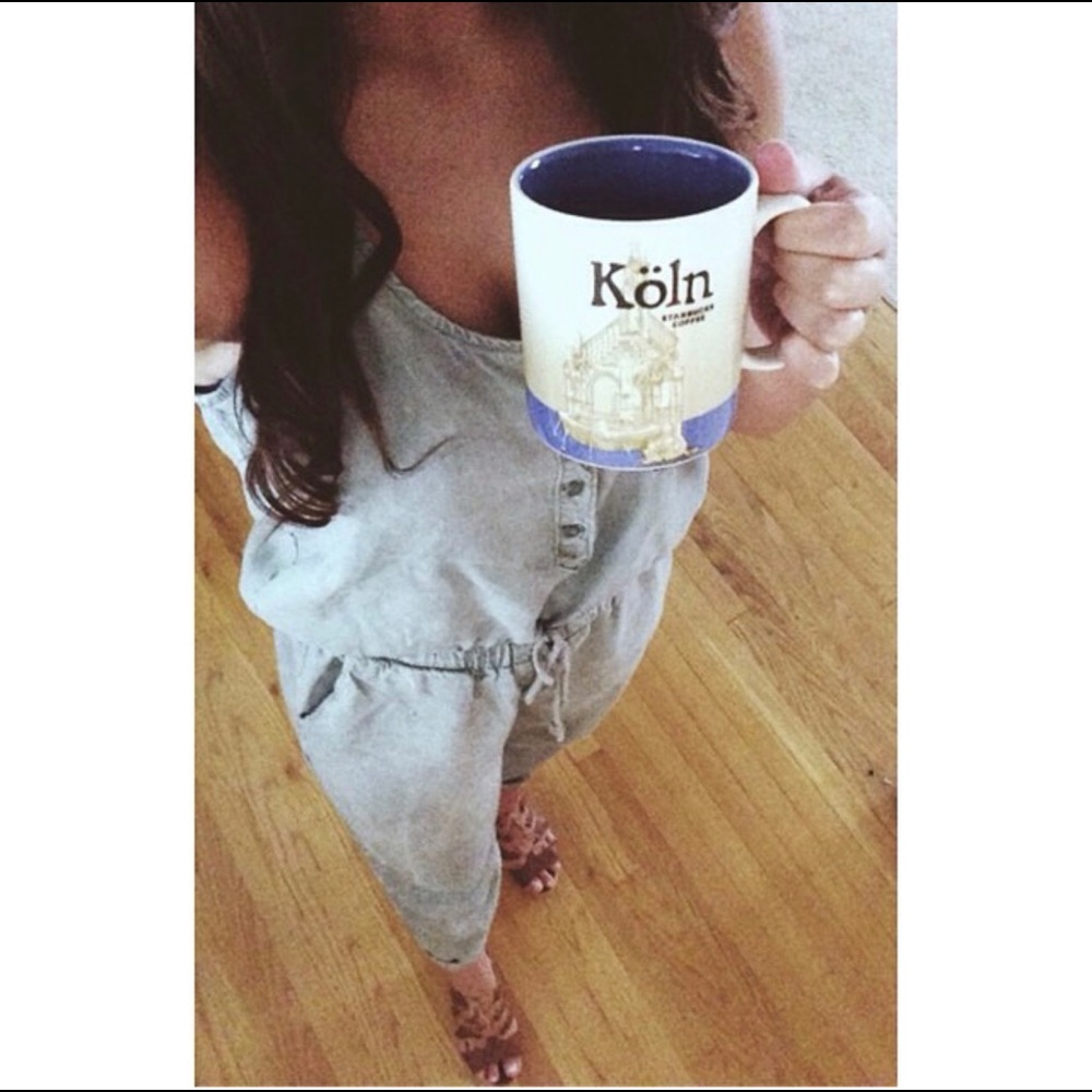 Anthropologie Cloth & Stone jumpsuit Green